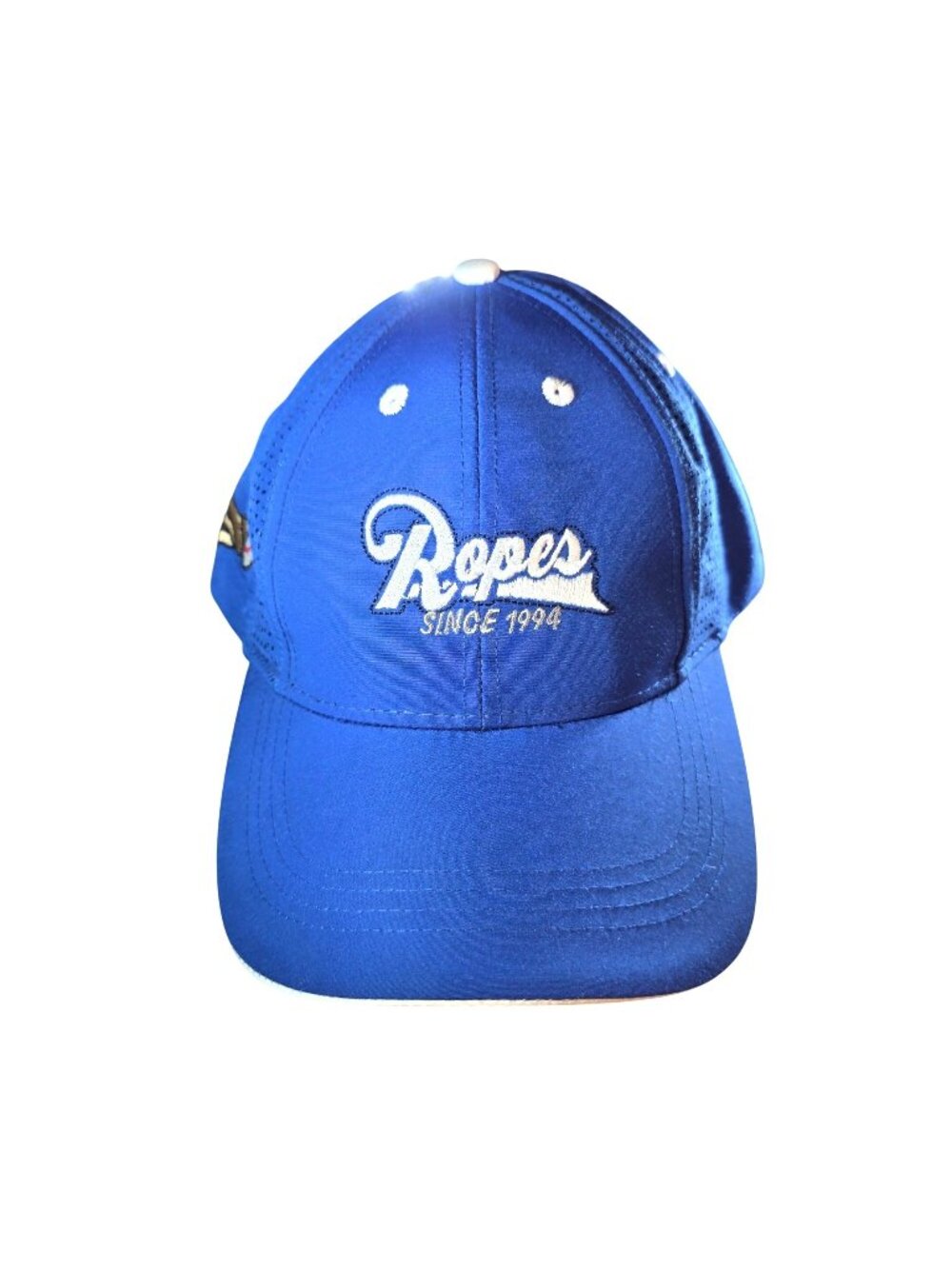 Ahead Cap Embroidered Logo Blue Baseball Hat Adjustable Strap